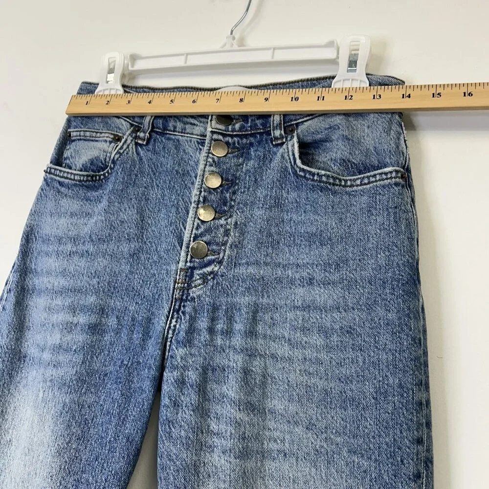 Reformation‎ Liza High Rise Straight Jeans Womens Size 27 - Picture 6 of 10